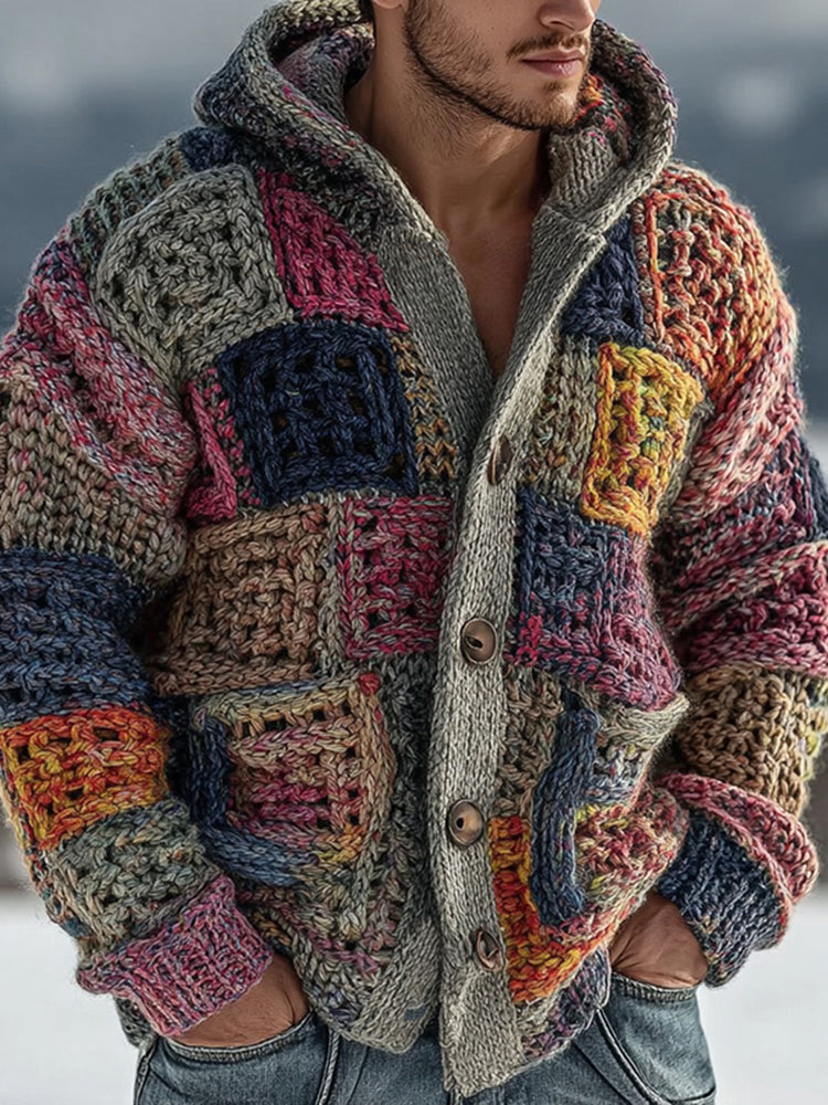 Dave | Retro-Kapuzenpullover für Herren, stylisch & bequem