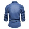 Astra - Denim Hemd - Schwarz / S