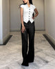 Jessa | Luftiges Leinen-Set mit Bluse & Hose