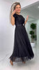 Nerissa | Schickes Chiffonkleid mit figurbetontem Schnitt