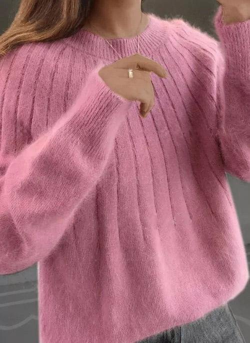 Lilly™ | Stylischer Flauschiger Pullover im modernen Design