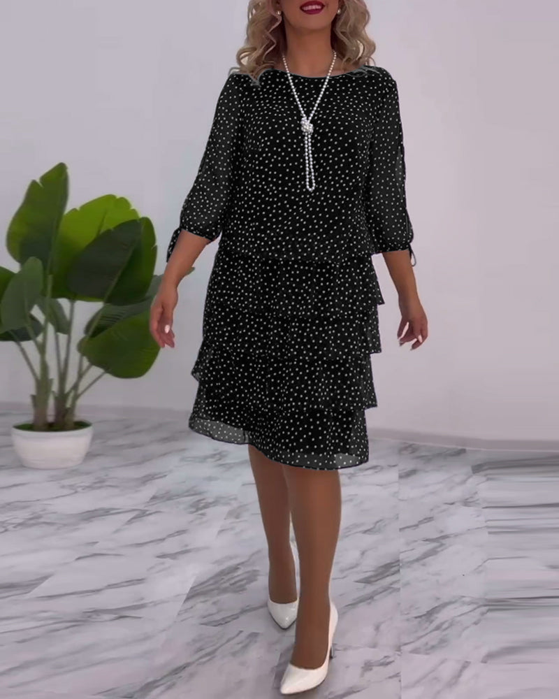 ❤️【S-5XL】2024 nowa elegancka sukienka jesienna