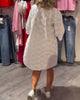 Adalee | feminines Kleid mit weitem Blumen-Ausschnitt