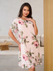 Malaya | luftiges Chiffonkleid mit dekorativem Print