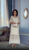 Dalyn | Elegantes Retro-Set mit Spitzen-Ärmeln