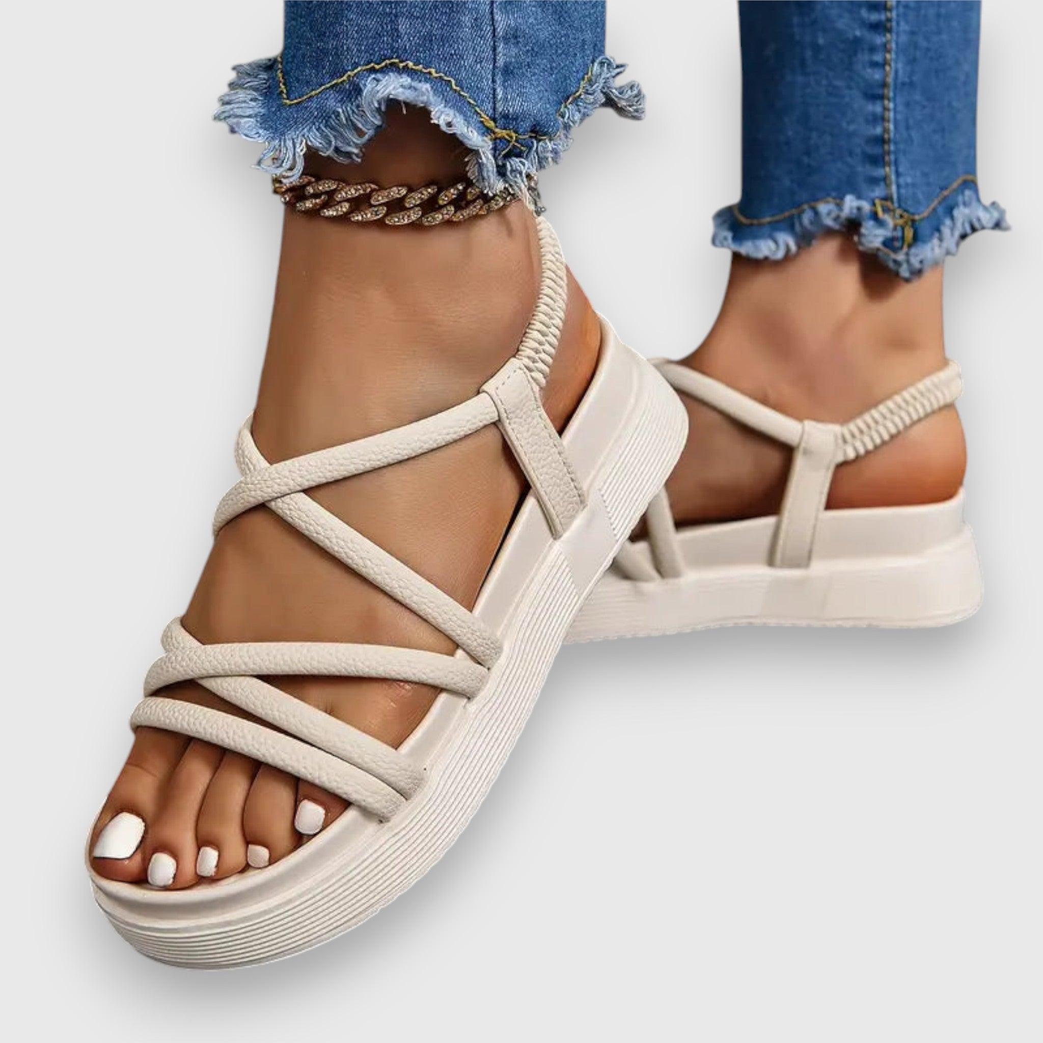 Haze | Glamouröse Sandalen mit Plateau-Design