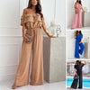 Soriah | Damen-Jumpsuit mit Rüschen