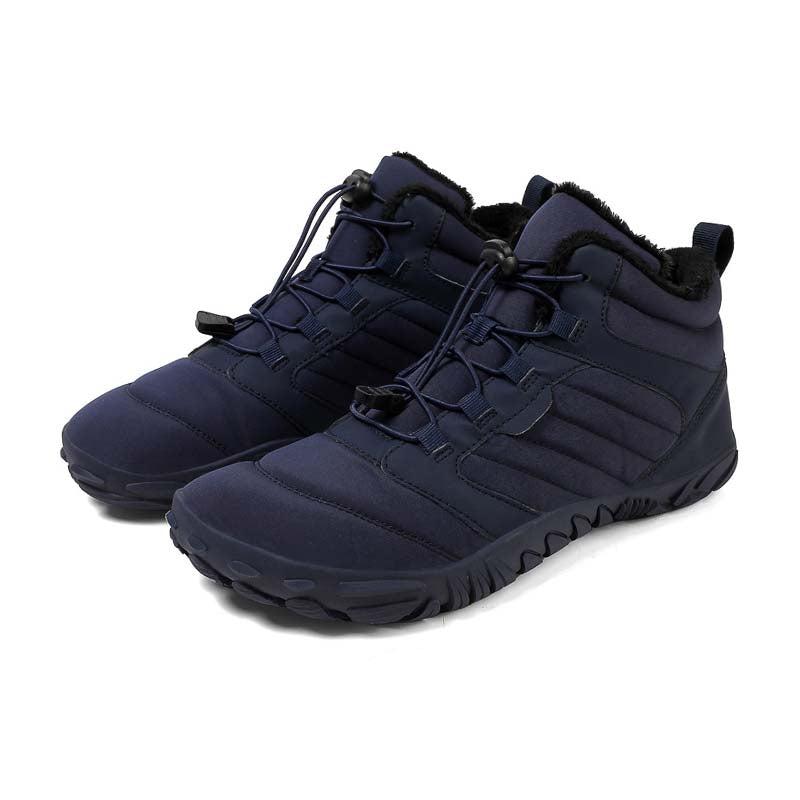 Sofia | Warme Barfußschuhe - 2178-R - Blau / 35