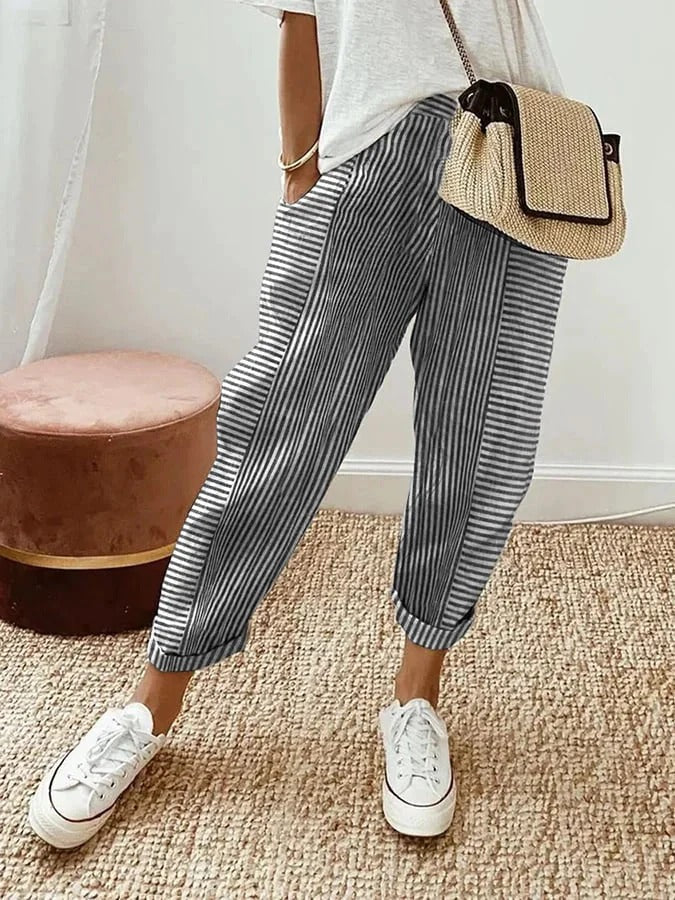 Millie | Bequeme gestreifte Hosen für Damen