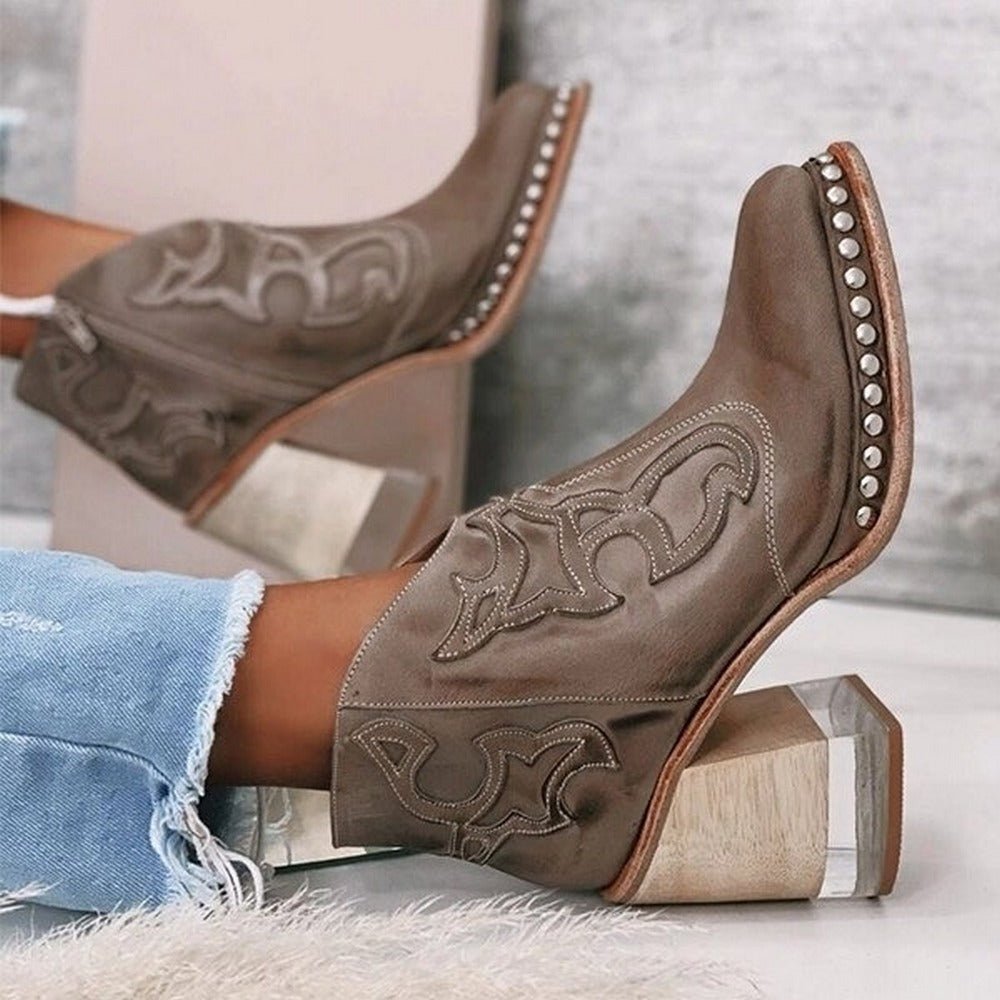 Iliana | stylische Trikot-Stiefel für Damen