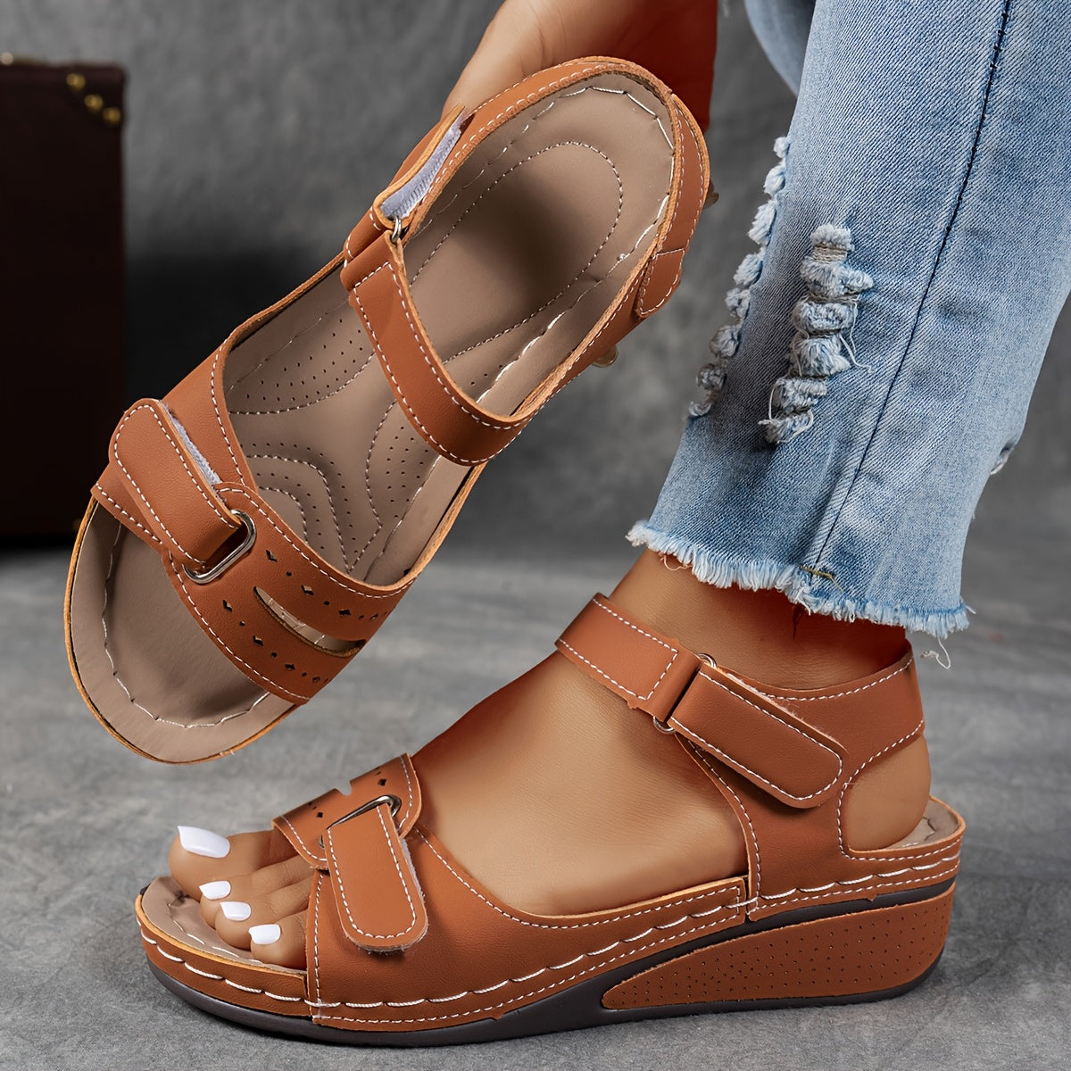 Elizabeth | Elegante orthopädische Sandalen für Damen
