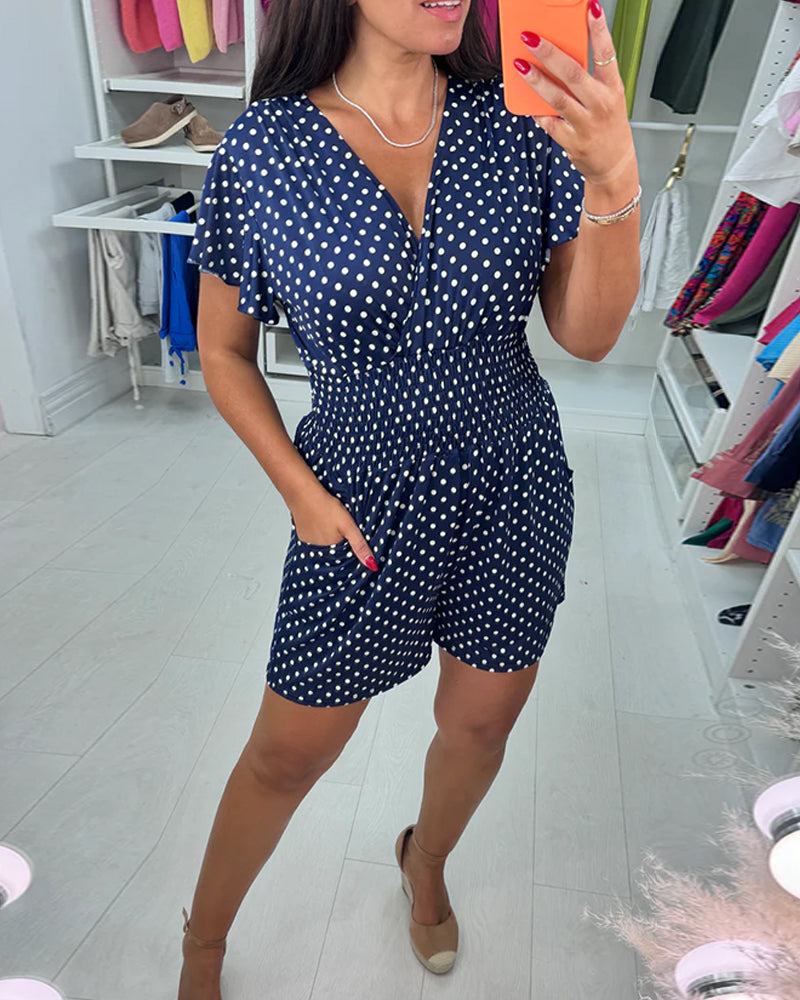 Jocelyn | Lässiger kurzärmeliger Overall für Damen