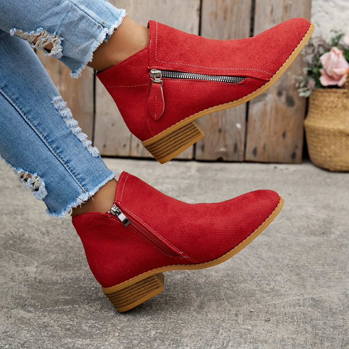 Valentina™ | Trendige Orthopädische Stiefeletten für gesunden Komfort