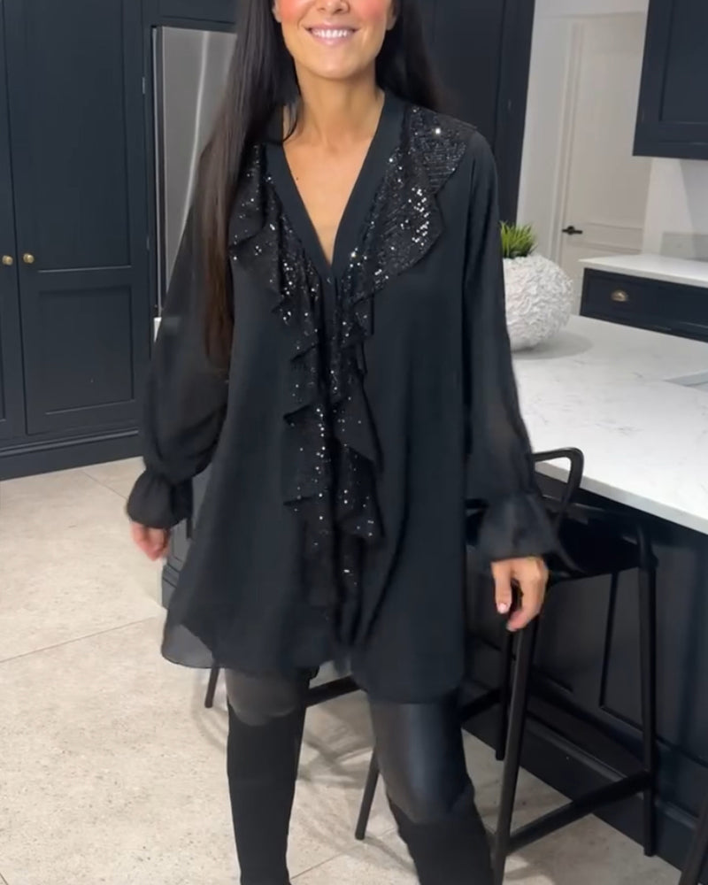 Abigail™ | Stylische Rüschenbluse für den perfekten Look