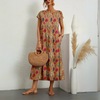 Esti | Florales Midikleid im böhmischen Stil