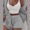 Aurora™ | Cozy Luxe Set - Apparel & Accessories - Grau / S