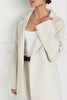 Anouk™ | Klassischer Wintermantel mit Kragen - Creme / XS