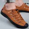 Will | Outdoor Aviator Sandalen aus Leder mit gewickelter Zehe