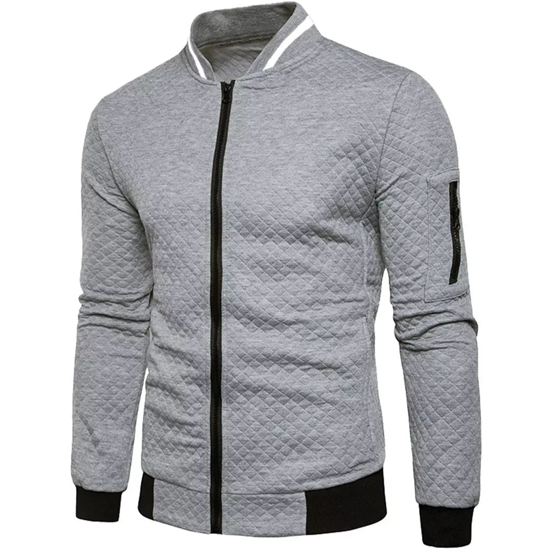 Ruppert | Jacquard Zip-Bomberjacke