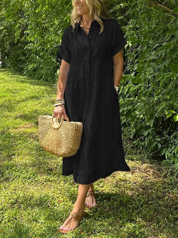 Kori | modisches langes Blusenkleid für jede Gelegenheit