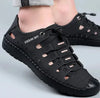Will | Outdoor Aviator Sandalen aus Leder mit gewickelter Zehe