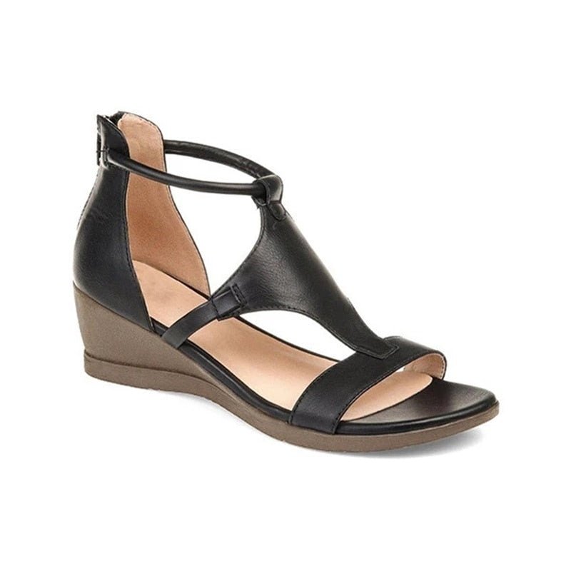 Ella | Bequeme orthopädische Retro-Sandalen für Damen