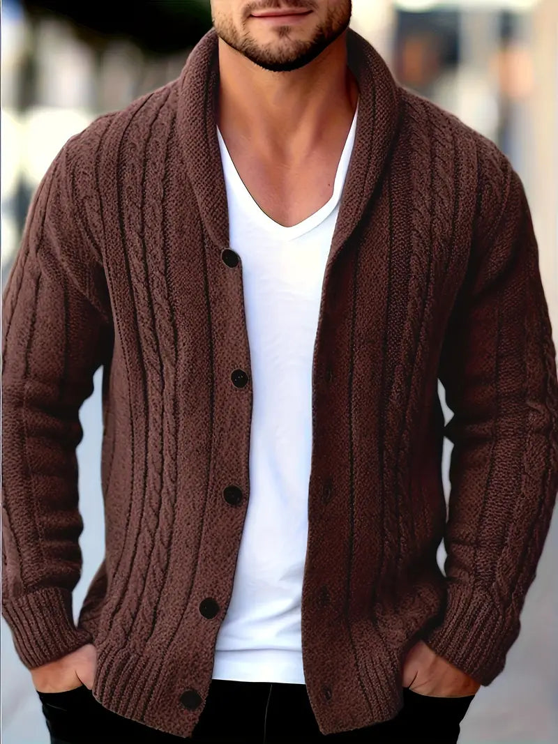 Kenneth™ | Weiche Strickjacke mit zeitlosem Design