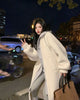 Rhea™ | Lammwoll-Hoodiejacke - Schwarz / M