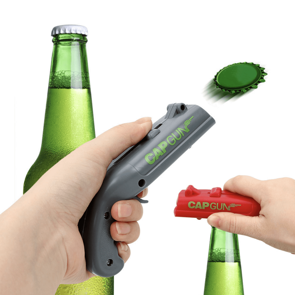 CapGun | Flesdop-Shooter | 50% SOMMERRABATT HEUTE! - 0 - Blau