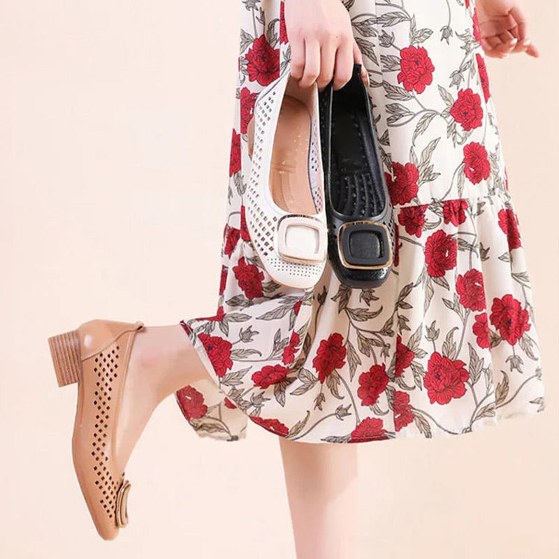 Elina | stylische Lederschuhe für den Strand