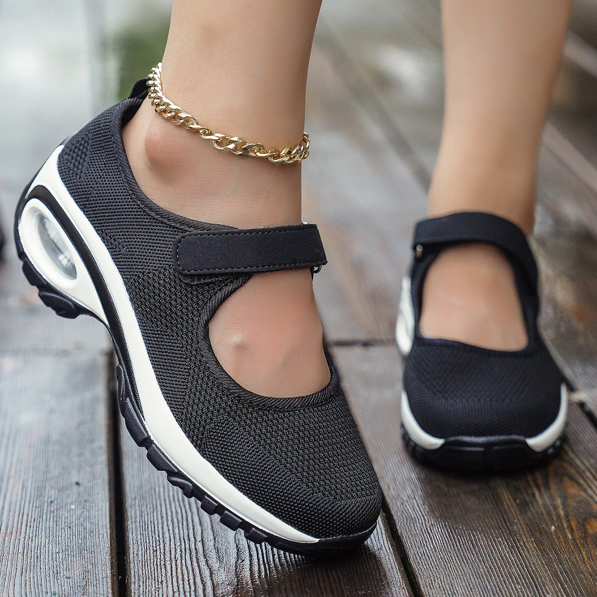 Damskie buty ortopedyczne na koturnie Air Cushion