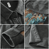 Oskar™ - Modernes Patchwork-Hemd - Grau / M