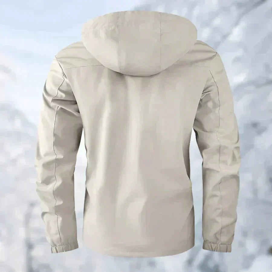 Zahar™ | Bequeme wind- und wasserdichte Outdoor-Jacke - Weiß / XS