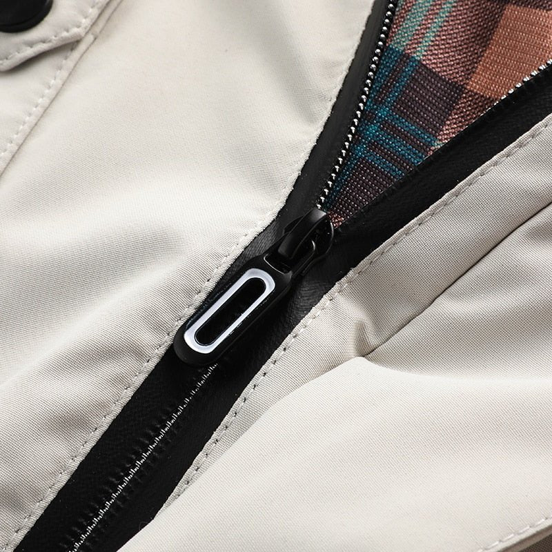 Zahar™ | Bequeme wind- und wasserdichte Outdoor-Jacke - Weiß / XS