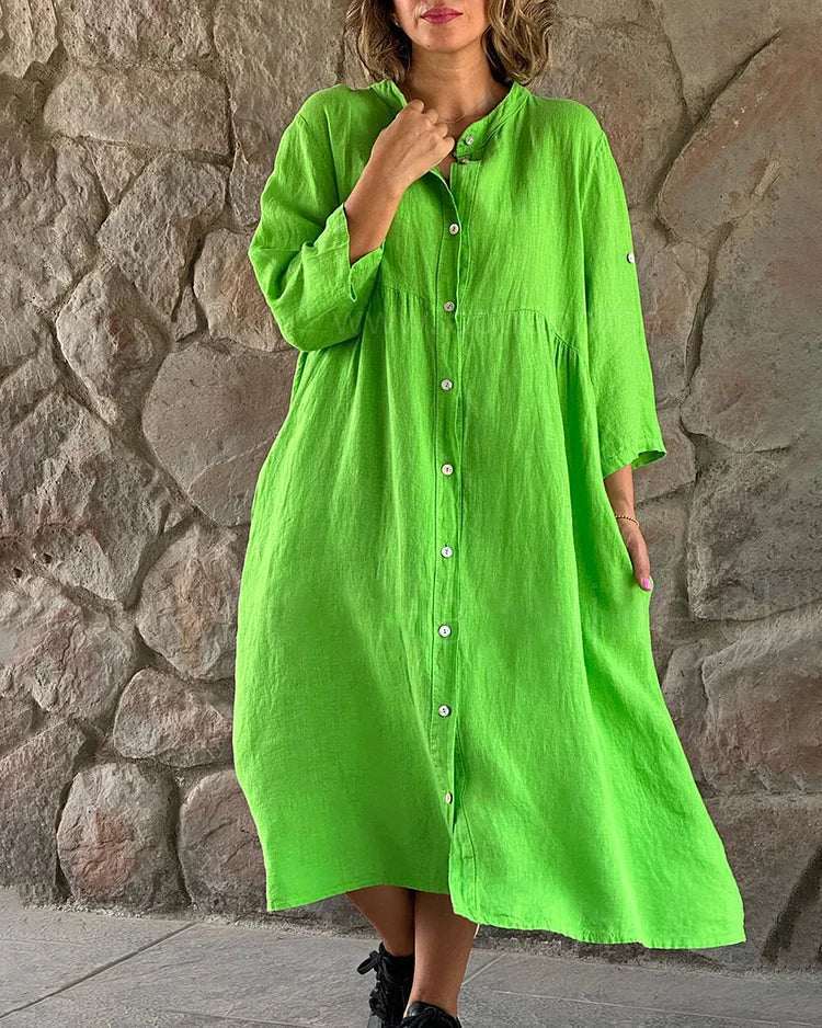 Leila | Schickes Baumwollkleid für den Alltag