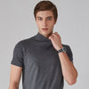 Conor | Figurbetontes High-Neck T-Shirt