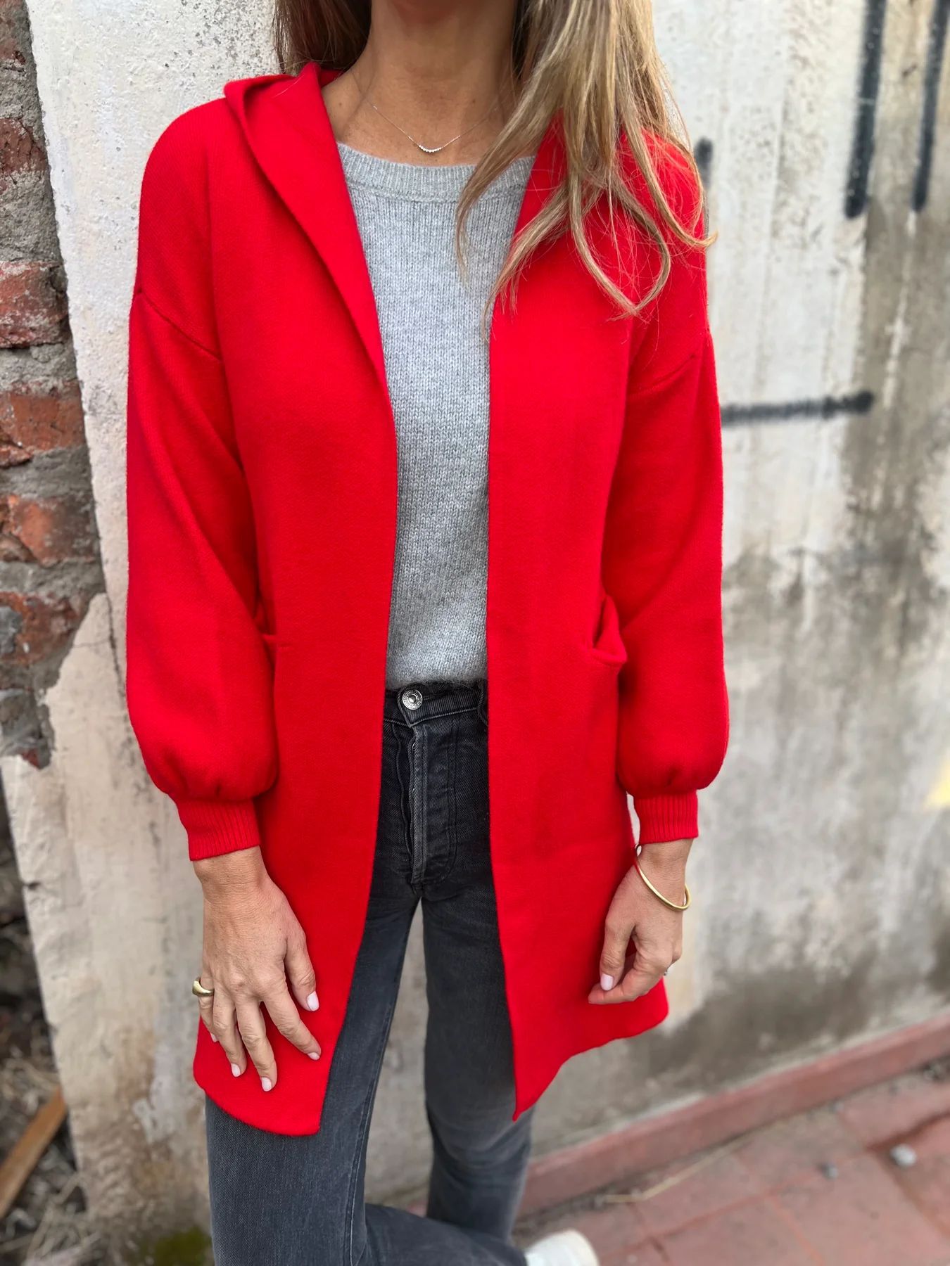 Myrna | Casual-Jacke mit Kapuze und Taschen