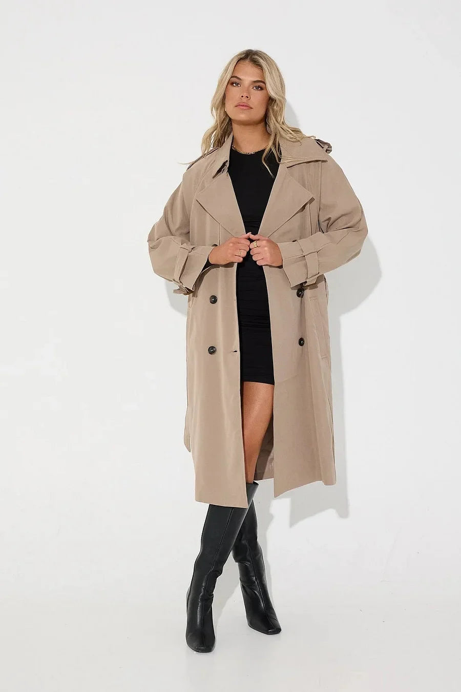 Kyra™ | Leichte Windjacke - Khaki / XS
