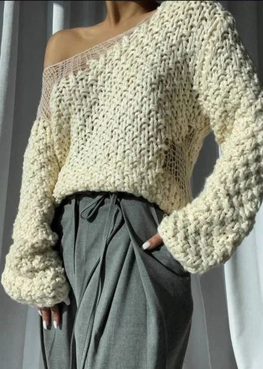 Tassia | Gemütlicher Strickpullover Mit Lockerer Passform