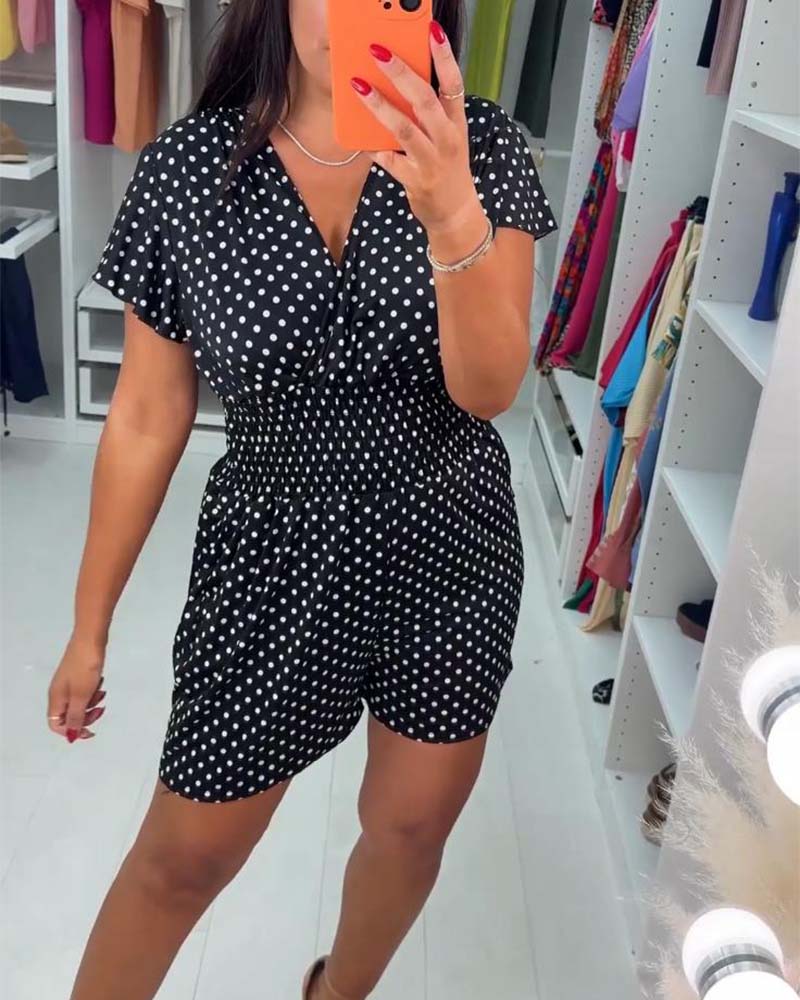 Jocelyn | Lässiger kurzärmeliger Overall für Damen