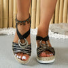 Xeiva | Glitzernde Slingback-Sandalen