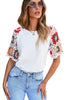 Meribeth | Häkel-Top mit Blumenmuster
