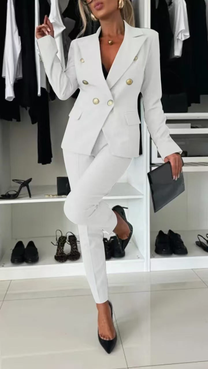 Amiyah | Damen-Slim-Anzug, klassisch & elegant