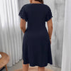 Anna | elegantes Kleid, luftiger Chiffon, zeitloser Stil.