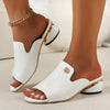 Isabel | Elegante Damen-Pantoffeln mit klobigem Absatz