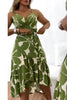 Kena | Gerafftes Tunikakleid mit Resort-Print