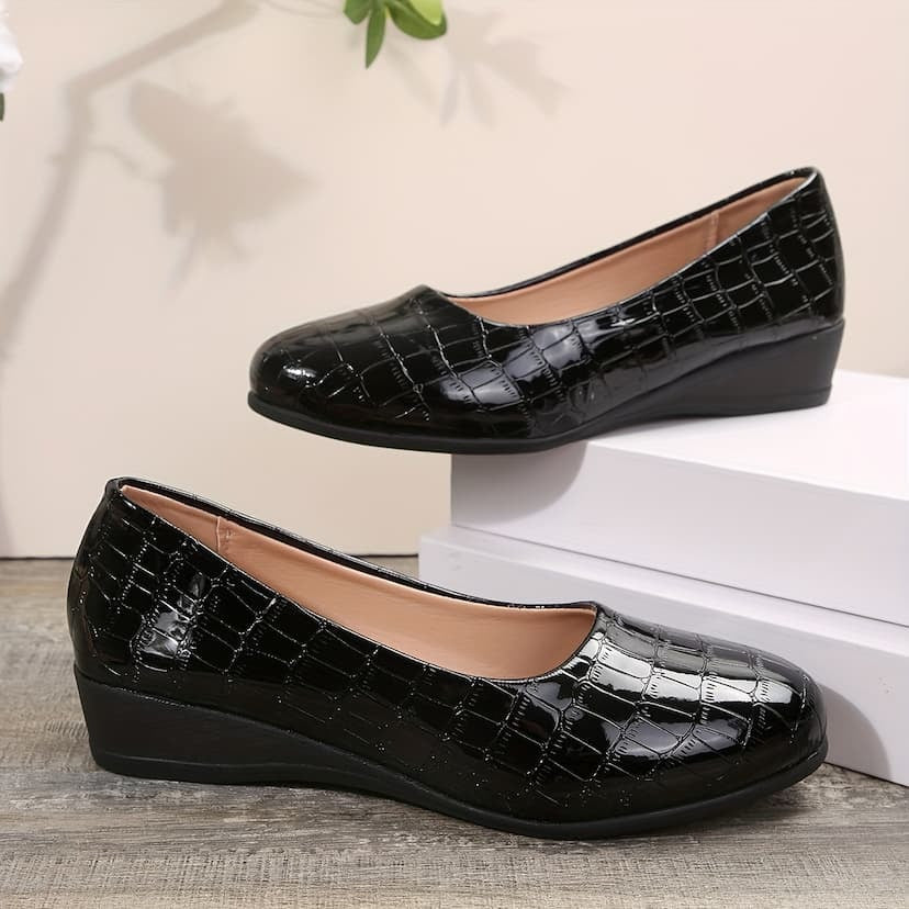 Rosa™ | Atmungsaktive Lederschuhe mit rutschfester Sohle