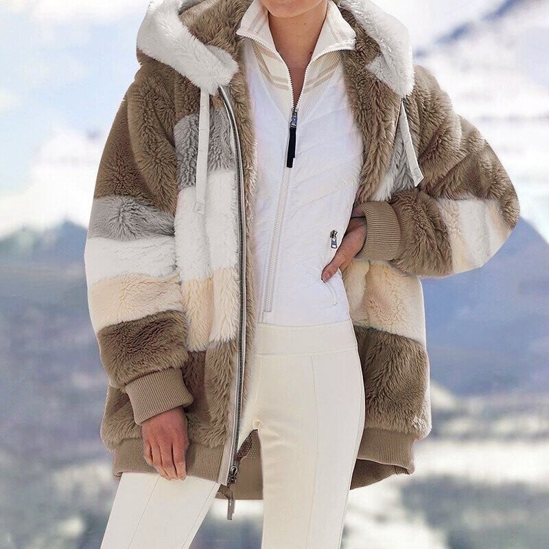 Vivi™ | Modische Steppjacke mit Kontrasten - Blau / S