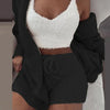 Aurora™ | Cozy Luxe Set - Apparel & Accessories - Schwarz / S