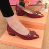 Kleo | Damen-Halbschuhe mit flacher spitzer Zehe